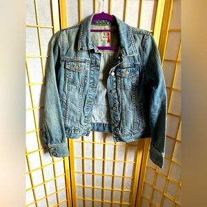 Old Navy Blue Jean Jacket Classic Denim Style